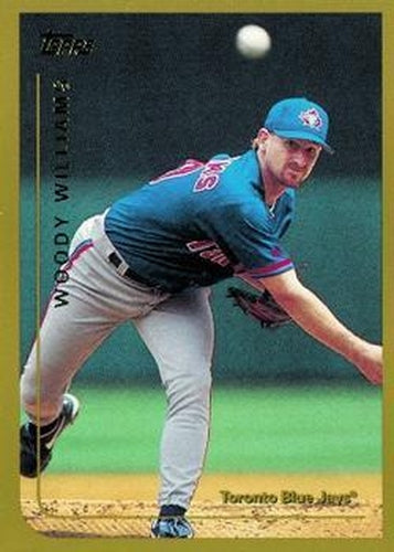 #184 Woody Williams - Toronto Blue Jays - 1999 Topps Baseball