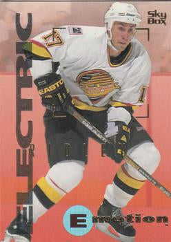 #184 Mike Ridley - Vancouver Canucks - 1995-96 SkyBox E-Motion Hockey