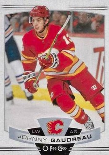 #184b Johnny Gaudreau - Calgary Flames - 2019-20 O-Pee-Chee Hockey