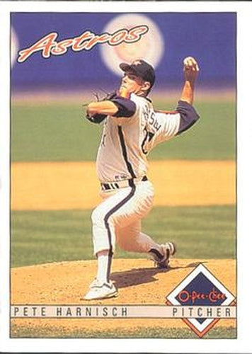 #185 Pete Harnisch - Houston Astros - 1993 O-Pee-Chee Baseball