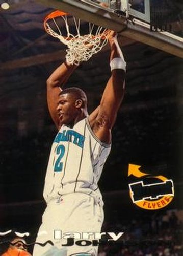 #185 Larry Johnson - Charlotte Hornets - 1993-94 Stadium Club Basketball