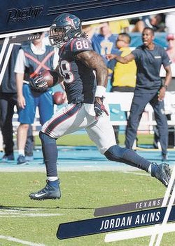 #185 Jordan Akins - Houston Texans - 2020 Panini Prestige Football