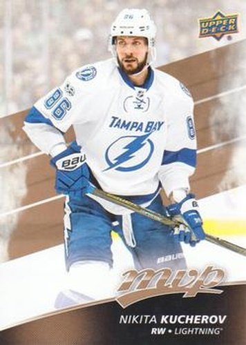 #185 Nikita Kucherov - Tampa Bay Lightning - 2017-18 Upper Deck MVP Hockey