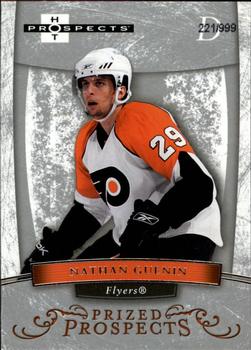#185 Nathan Guenin - Philadelphia Flyers - 2007-08 Fleer Hot Prospects Hockey