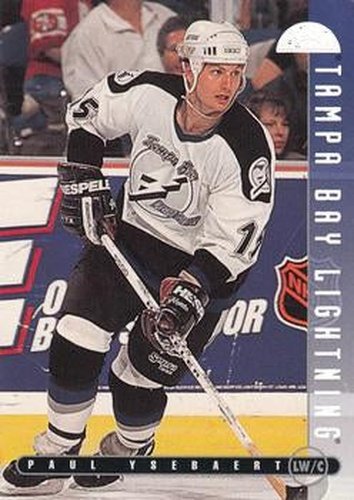 #185 Paul Ysebaert - Tampa Bay Lightning - 1995-96 Leaf Hockey