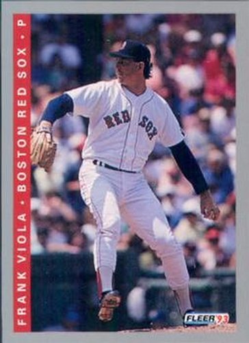 #185 Frank Viola - Boston Red Sox - 1993 Fleer Baseball