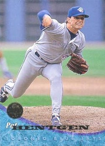 #185 Pat Hentgen - Toronto Blue Jays - 1994 Leaf Baseball