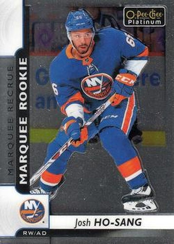 #185 Josh Ho-Sang - New York Islanders - 2017-18 O-Pee-Chee Platinum Hockey