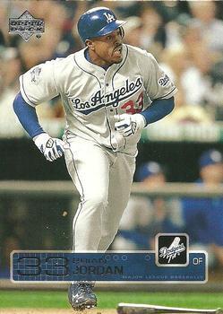 #185 Brian Jordan - Los Angeles Dodgers - 2003 Upper Deck Baseball