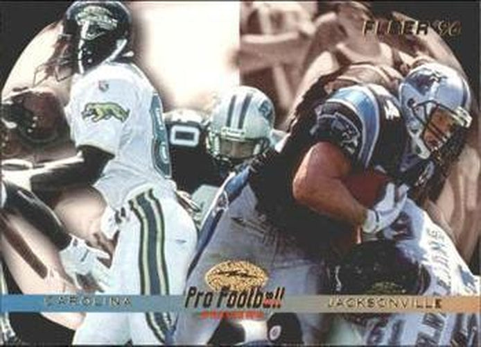 #185 Desmond Howard / Bob Christian - Carolina Panthers / Jacksonville Jaguars - 1996 Fleer Football