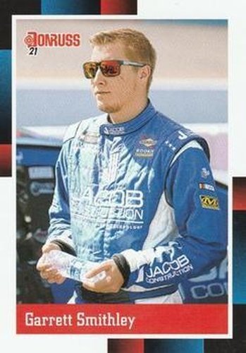#185 Garrett Smithley - Rick Ware Racing - 2021 Donruss Racing