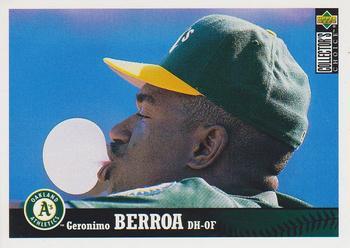 #185 Geronimo Berroa - Oakland Athletics - 1997 Collector's Choice Baseball