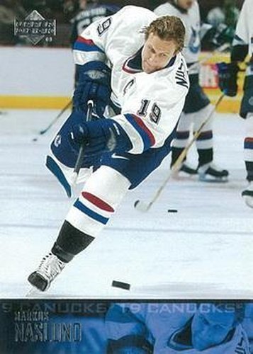 #185 Markus Naslund - Vancouver Canucks - 2003-04 Upper Deck Hockey
