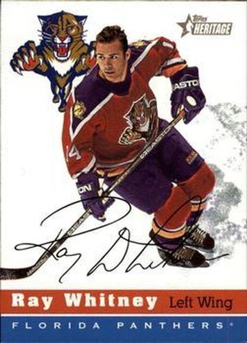 #185 Ray Whitney - Florida Panthers - 2000-01 Topps Heritage Hockey