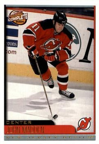 #185 John Madden - New Jersey Devils - 2003-04 Pacific Complete Hockey
