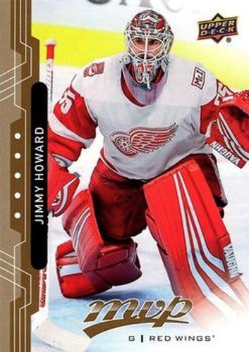 #185 Jimmy Howard - Detroit Red Wings - 2018-19 Upper Deck MVP Hockey