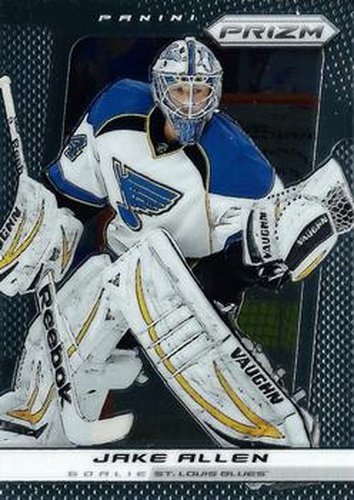 #186 Jake Allen - St. Louis Blues - 2013-14 Panini Prizm Hockey