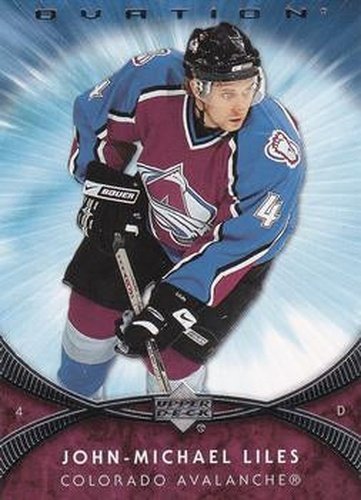 #186 John-Michael Liles - John-Michael Liles - 2007-08 Upper Deck Ovation Hockey