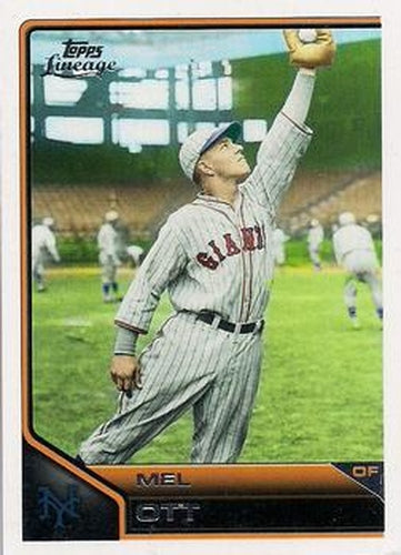 #186 Mel Ott - New York Giants - 2011 Topps Lineage Baseball