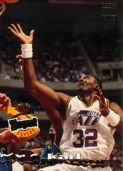 #186 Karl Malone - Utah Jazz - 1993-94 Stadium Club Basketball