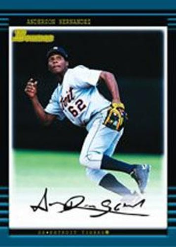 #186 Anderson Hernandez - Detroit Tigers - 2002 Bowman Baseball