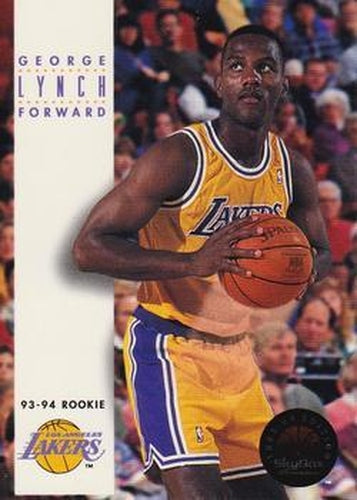 #186 George Lynch - Los Angeles Lakers - 1993-94 SkyBox Premium Basketball