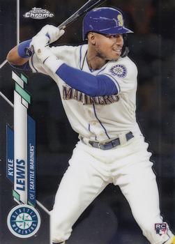 #186 Kyle Lewis - Seattle Mariners - 2020 Topps Chrome Baseball