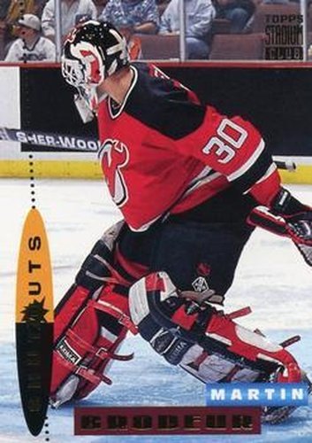 #186 Martin Brodeur - New Jersey Devils - 1994-95 Stadium Club Hockey