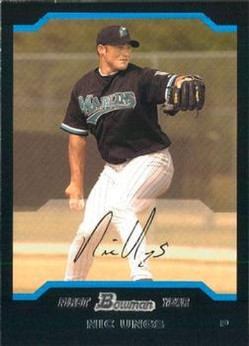 #186 Nic Ungs - Florida Marlins - 2004 Bowman Baseball