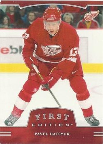 #186 Pavel Datsyuk - Detroit Red Wings - 2002-03 Be a Player First Edition Hockey