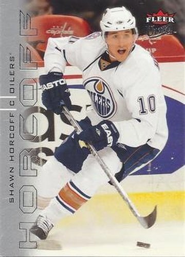 #186 Shawn Horcoff - Edmonton Oilers - 2009-10 Ultra Hockey