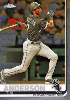 #186 Tim Anderson - Chicago White Sox - 2019 Topps Chrome Baseball