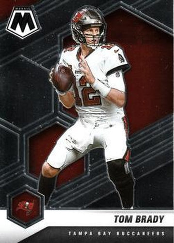 #186 Tom Brady - Tampa Bay Buccaneers - 2021 Panini Mosaic Football