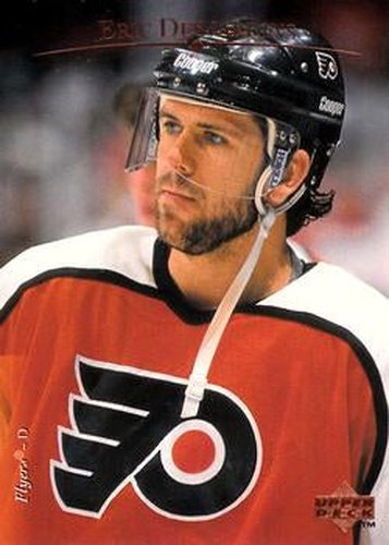 #186 Eric Desjardins - Philadelphia Flyers - 1995-96 Upper Deck Hockey