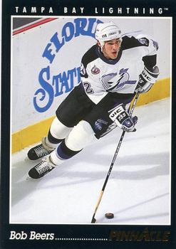 #186 Bob Beers - Tampa Bay Lightning - 1993-94 Pinnacle Hockey