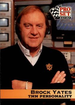 #186 Brock Yates - 1992 Pro Set NHRA Racing