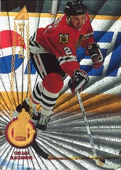 #186 Eric Weinrich - Chicago Blackhawks - 1994-95 Pinnacle Hockey - Rink Collection