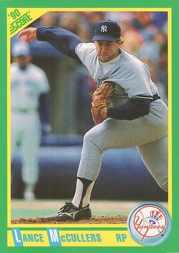 #186 Lance McCullers - New York Yankees - 1990 Score Baseball