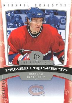 #187 Mikhail Grabovski - Montreal Canadiens - 2006-07 Fleer Hot Prospects Hockey