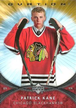 #187 Patrick Kane - Patrick Kane - 2007-08 Upper Deck Ovation Hockey