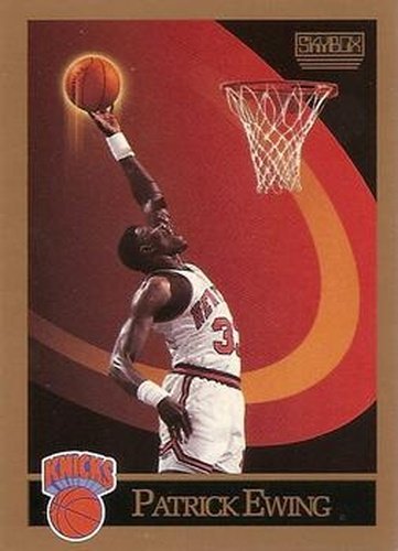 #187 Patrick Ewing - New York Knicks - 1990-91 SkyBox Basketball