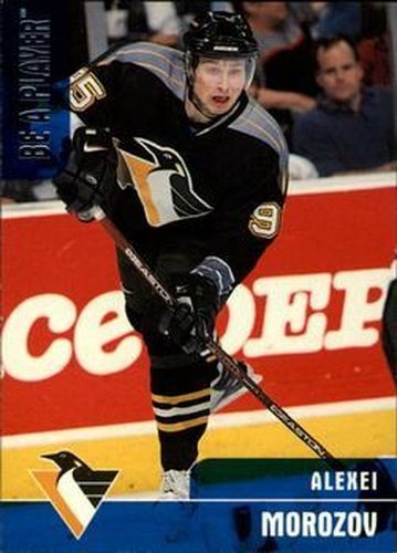 #187 Alexei Morozov - Pittsburgh Penguins - 1999-00 Be a Player Memorabilia Hockey