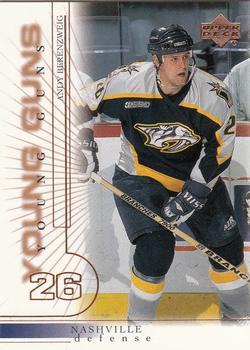 #187 Andrew Berenzweig - Nashville Predators - 2000-01 Upper Deck Hockey