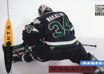 #187 Darcy Wakaluk - Dallas Stars - 1994-95 Stadium Club Hockey