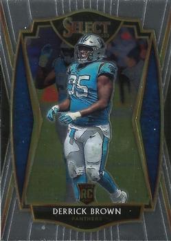 #187 Derrick Brown - Carolina Panthers - 2020 Panini Select Football