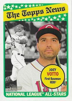 #187 Joey Votto - Cincinnati Reds - 2018 Topps Heritage Baseball