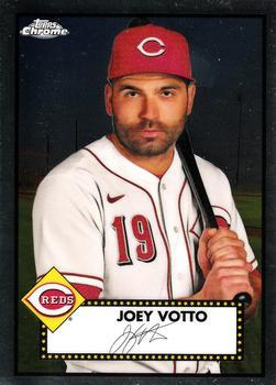 #187 Joey Votto - Cincinnati Reds - 2021 Topps Chrome Platinum Anniversary Baseball