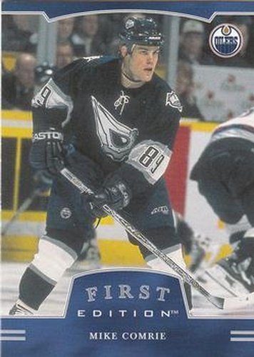 #187 Mike Comrie - Edmonton Oilers - 2002-03 Be a Player First Edition Hockey