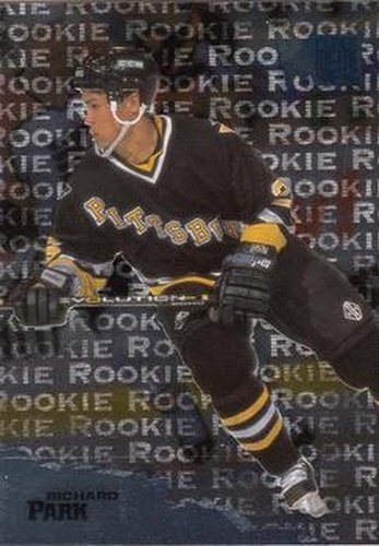 #187 Richard Park - Pittsburgh Penguins - 1995-96 Metal Hockey