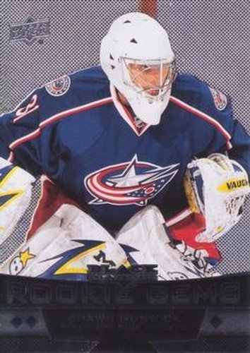 #187 Shawn Hunwick - Columbus Blue Jackets - 2012-13 Upper Deck Black Diamond Hockey